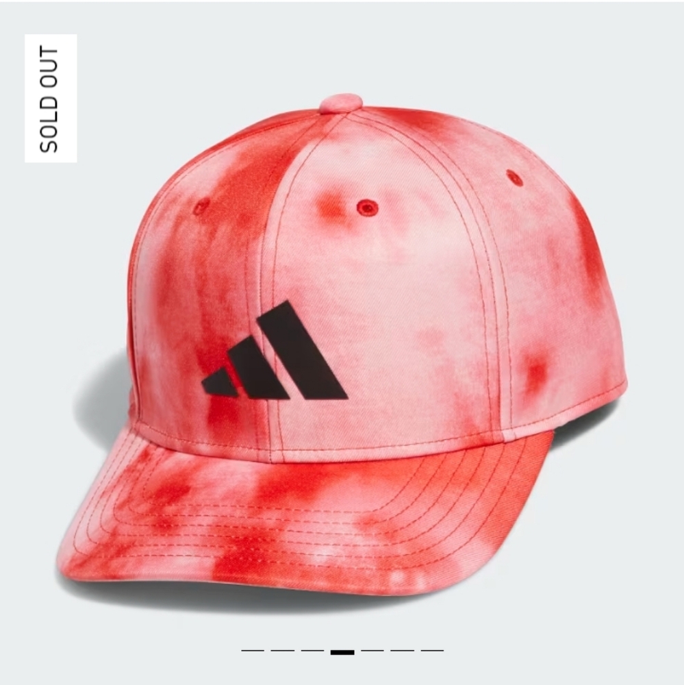 ADIDAS- Tie-Dye Snapback (Red)